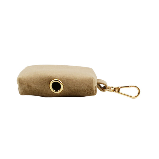 Distributeur sac a dejection beige